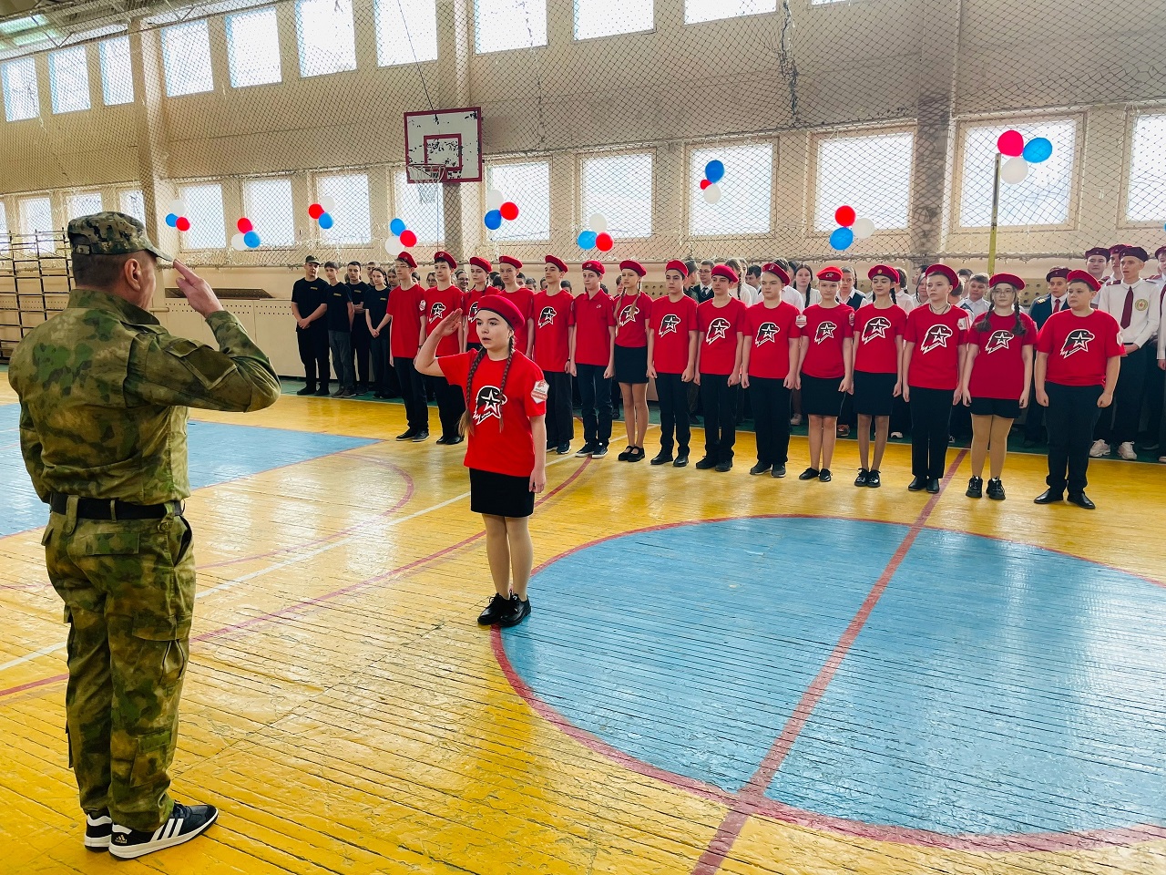 День защитника Отечества в образовательных учреждениях.