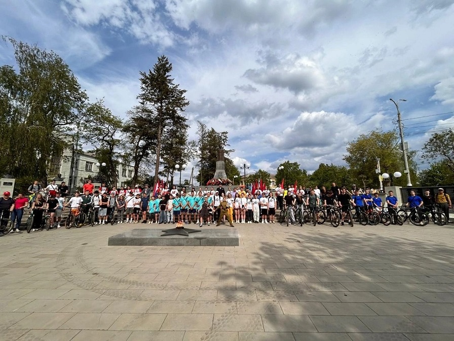 Велопробег «МАЙ 45-го», посвященный празднованию Дня Победы.