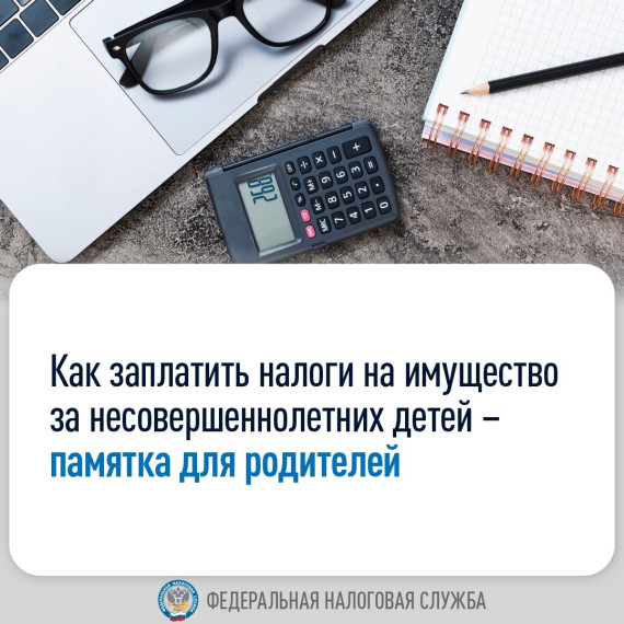 Как заплатить налоги на имущество за несовершеннолетних детей – памятка для родителей. Как заплатить налоги на имущество за несовершеннолетних детей – памятка для родителей.