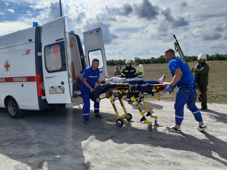 Учебная тревога в Россошанской районной больнице. Учебная тревога в Россошанской районной больнице.