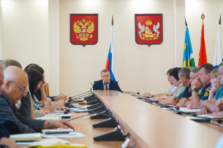 На районной планёрке. На районной планёрке.