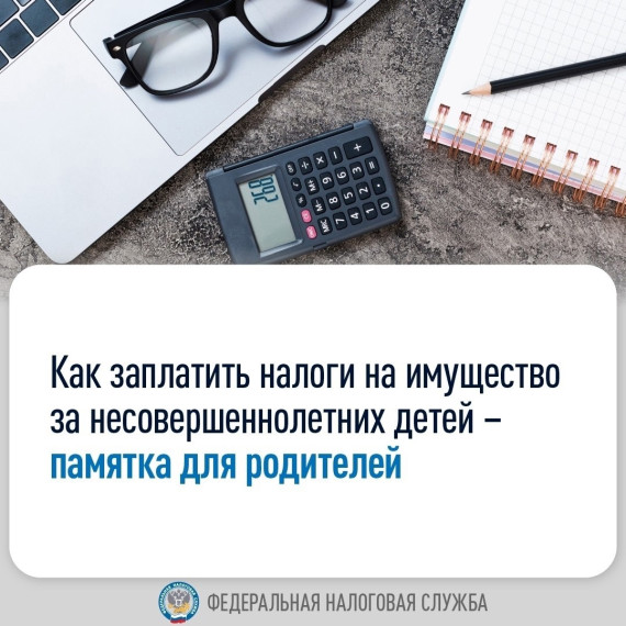 Как заплатить налоги на имущество за несовершеннолетних детей – памятка для родителей. Как заплатить налоги на имущество за несовершеннолетних детей – памятка для родителей.